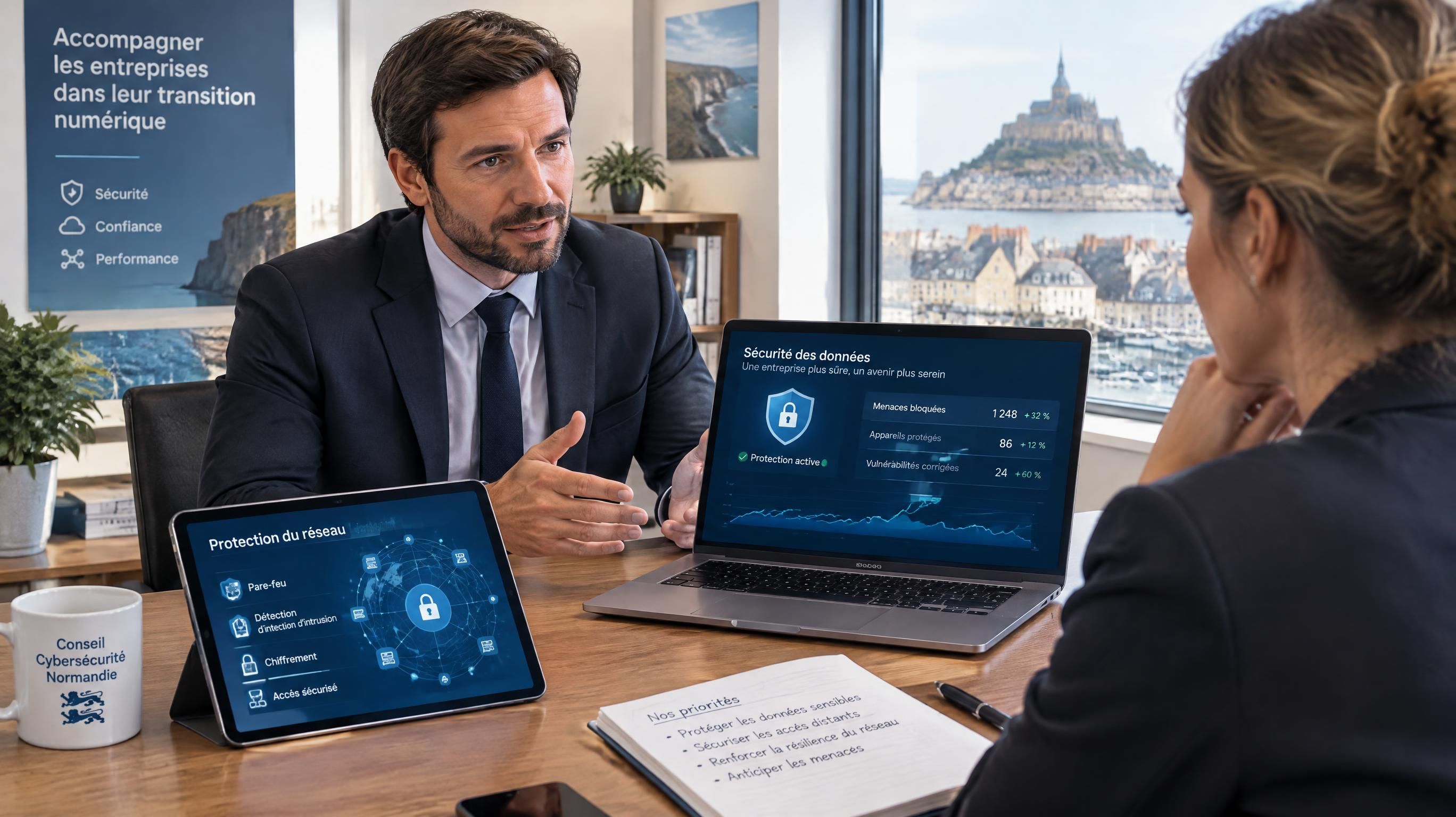 Conseil en cyber assurance pme rouen et prévention des risques numériques par le cabinet AGC Assurances
