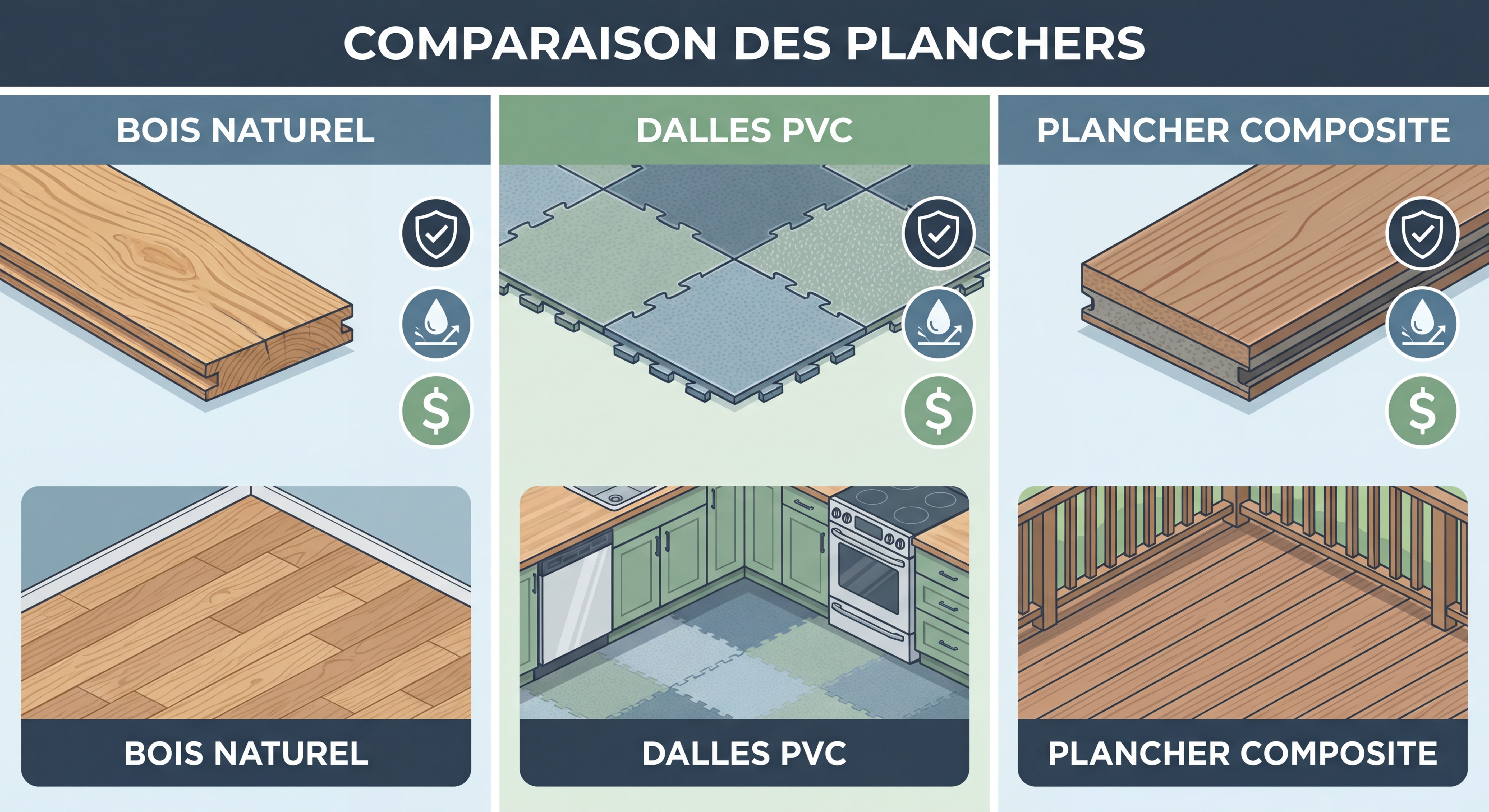 Types de planchers