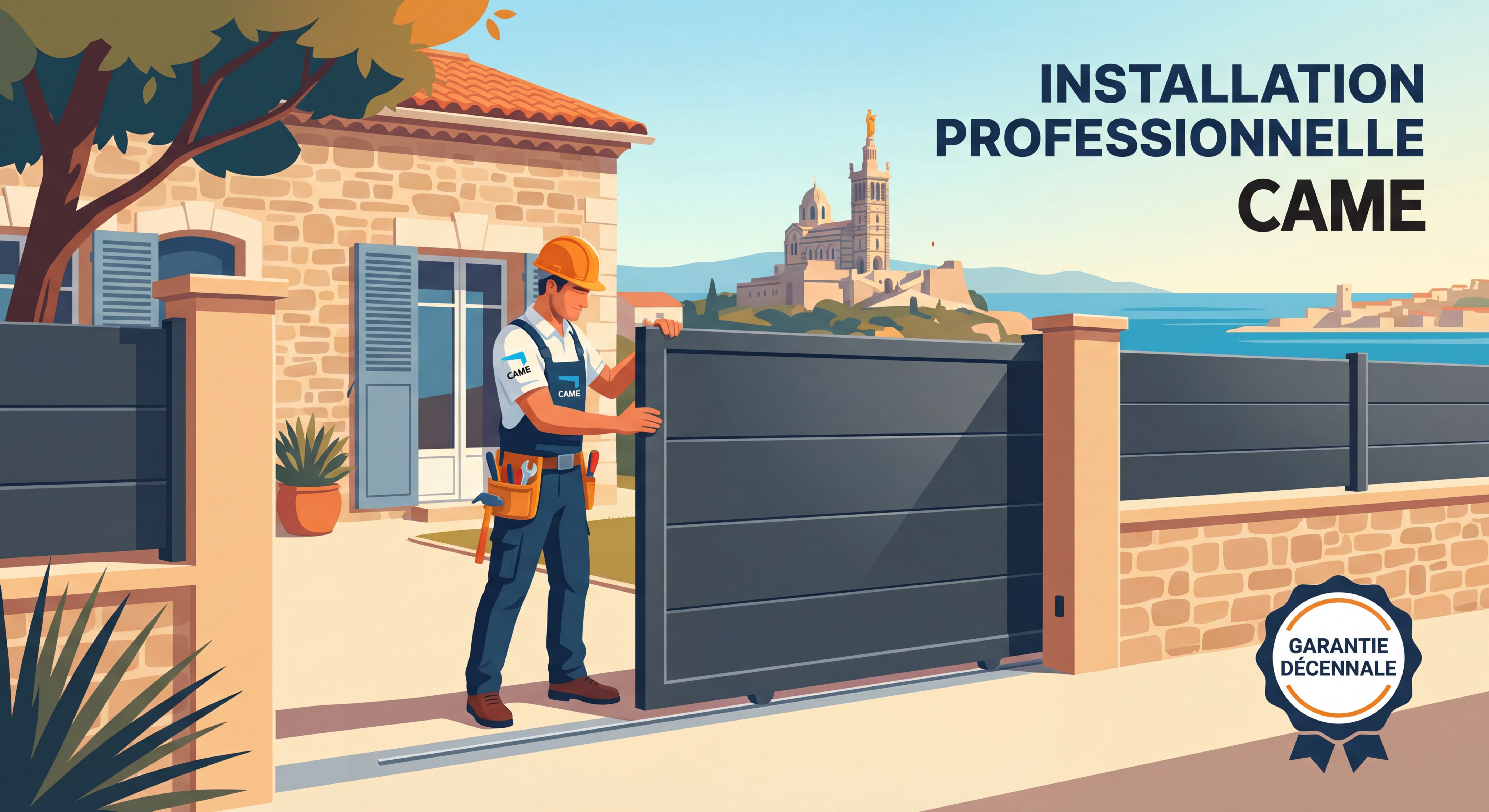 Installation professionnelle d