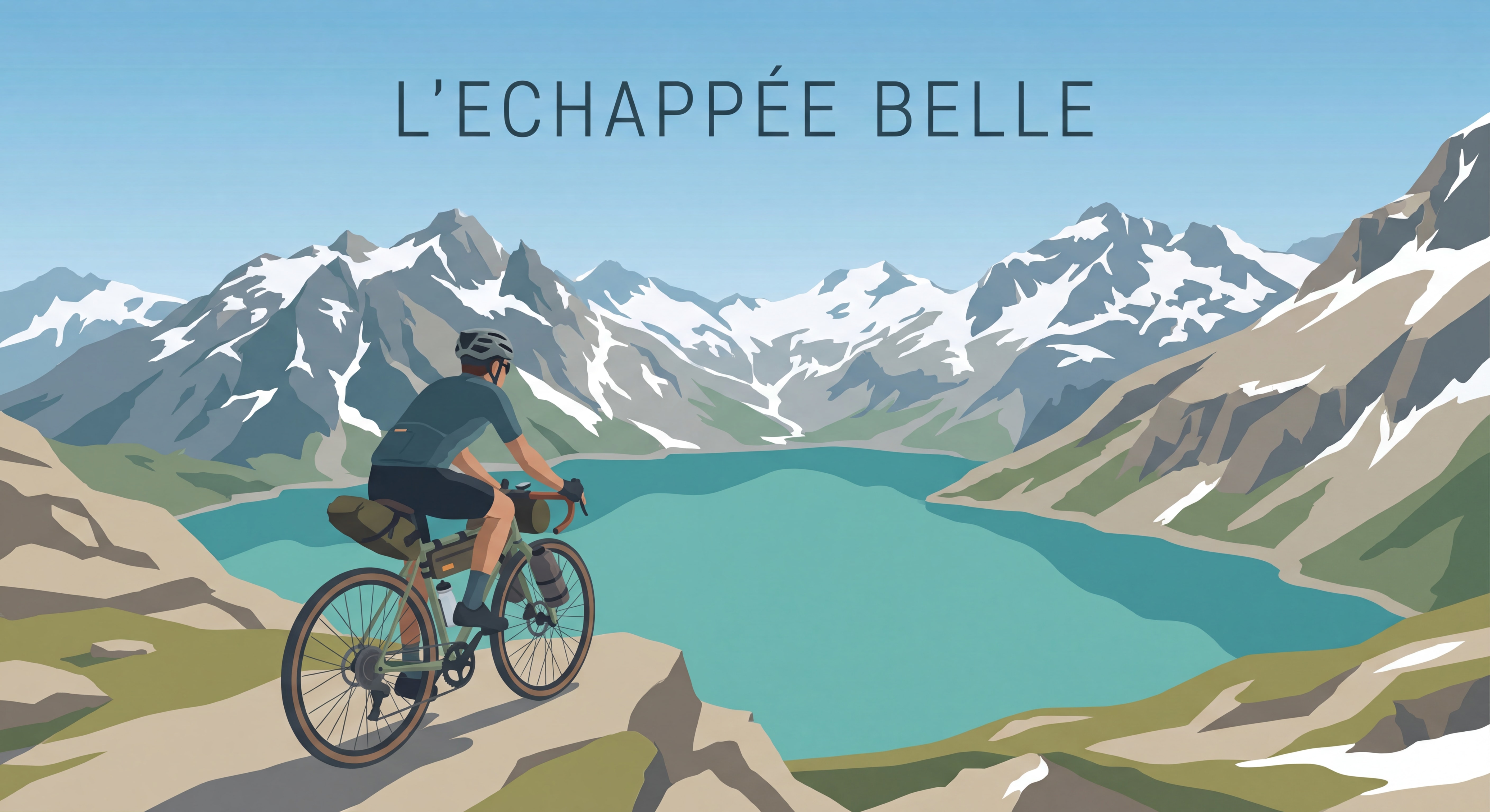 Randonneur contemplant un lac d'altitude secret entouré de sommets alpins, sans aucune autre personne visible