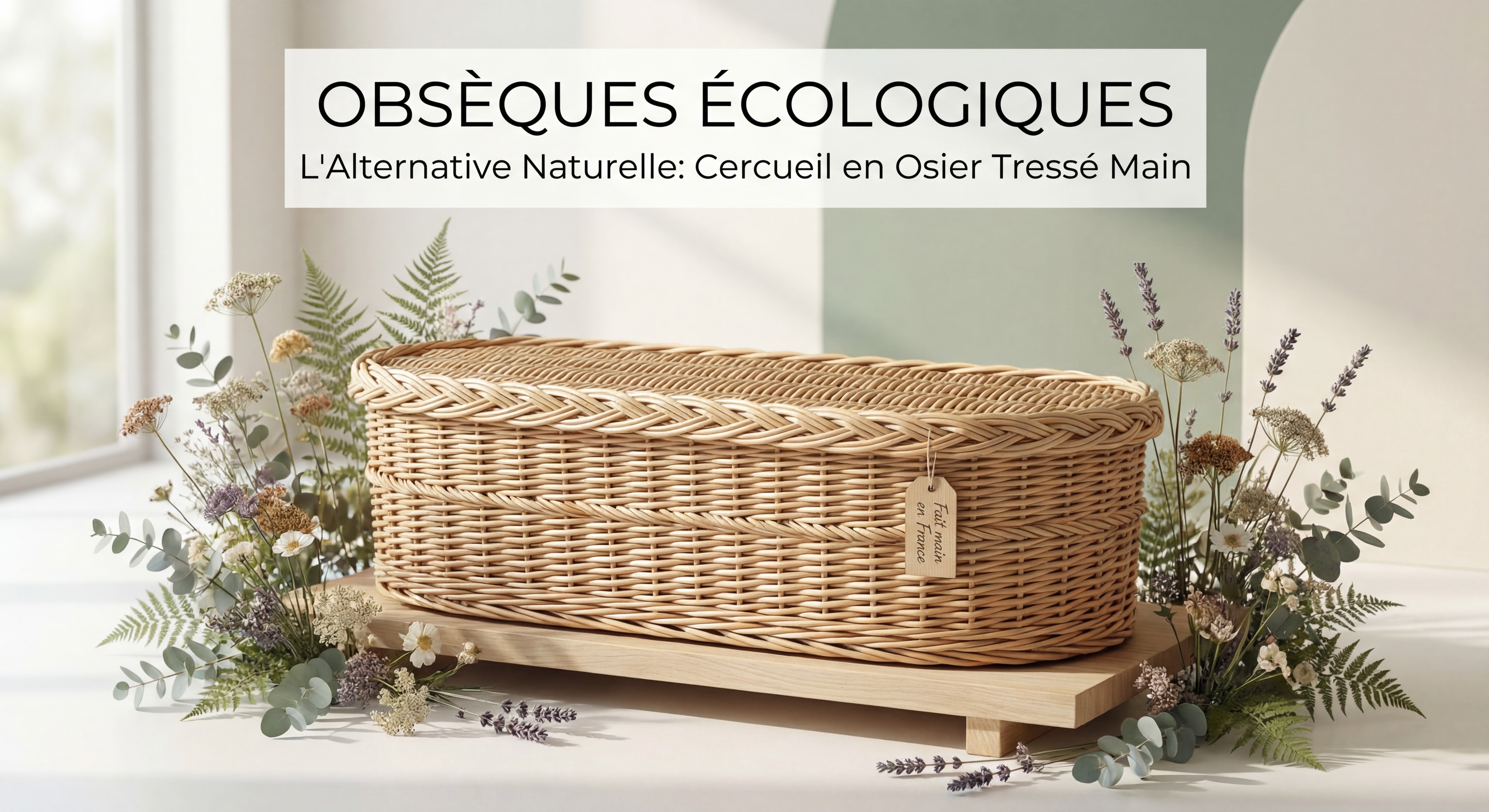 Vannerie Funéraire : Le Savoir-Faire Français au Cœur des Obsèques Écologiques