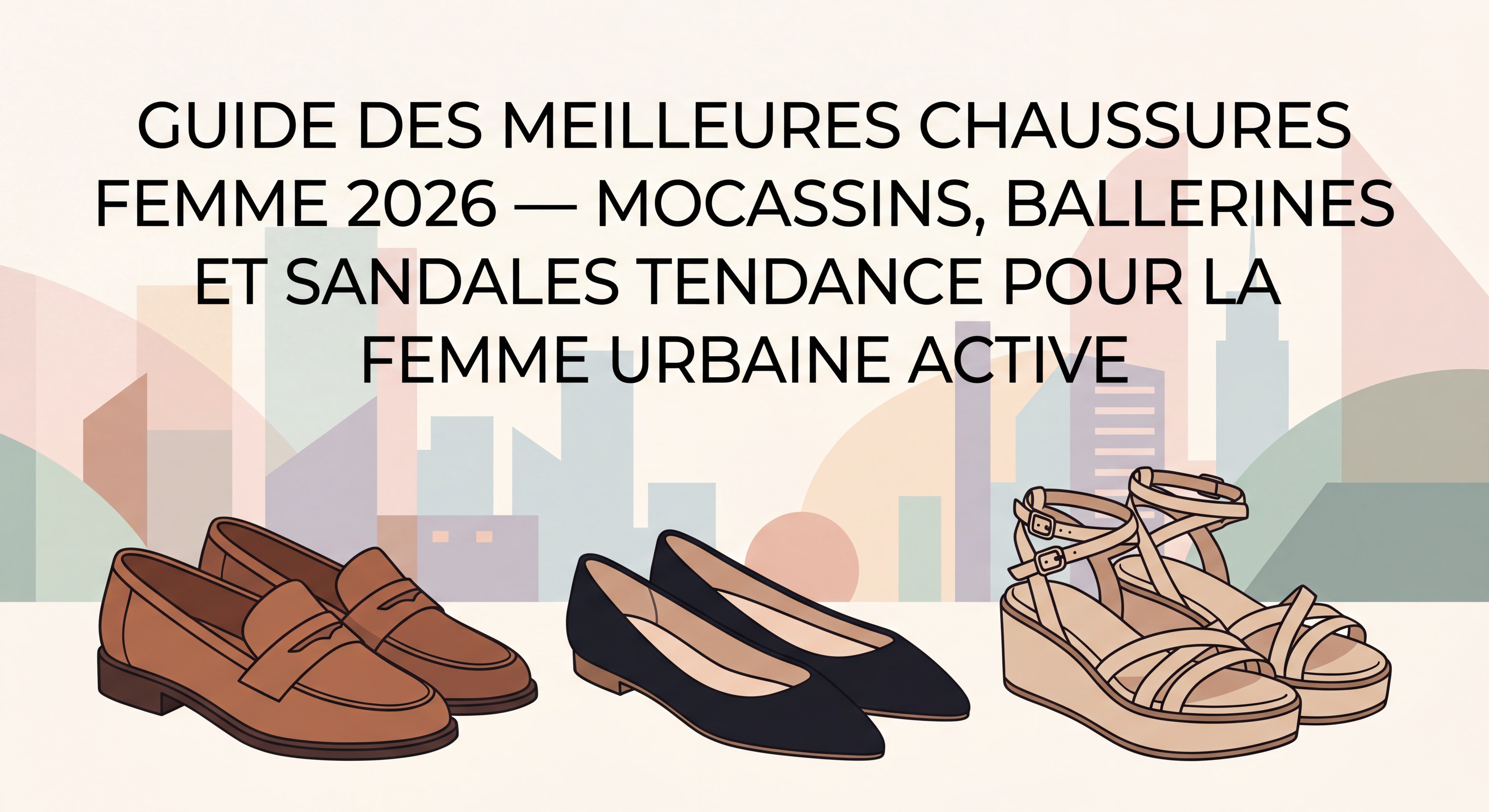 Guide to the best women's shoes 2026 — trendy loafers, ballerinas, and sandals for the active urban woman