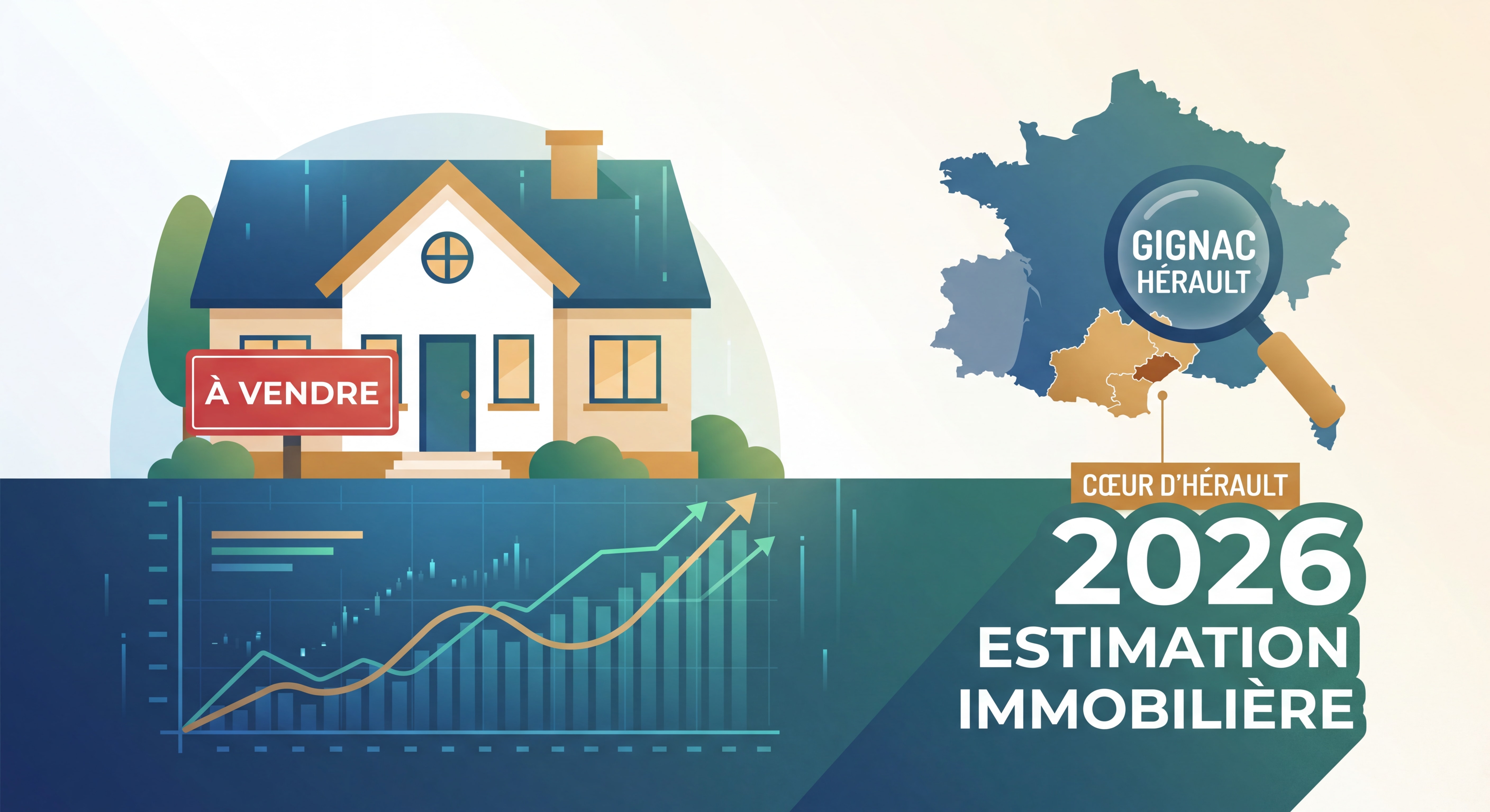 maison à vendre Gignac Hérault Cœur d'Hérault estimation immobilière 2026