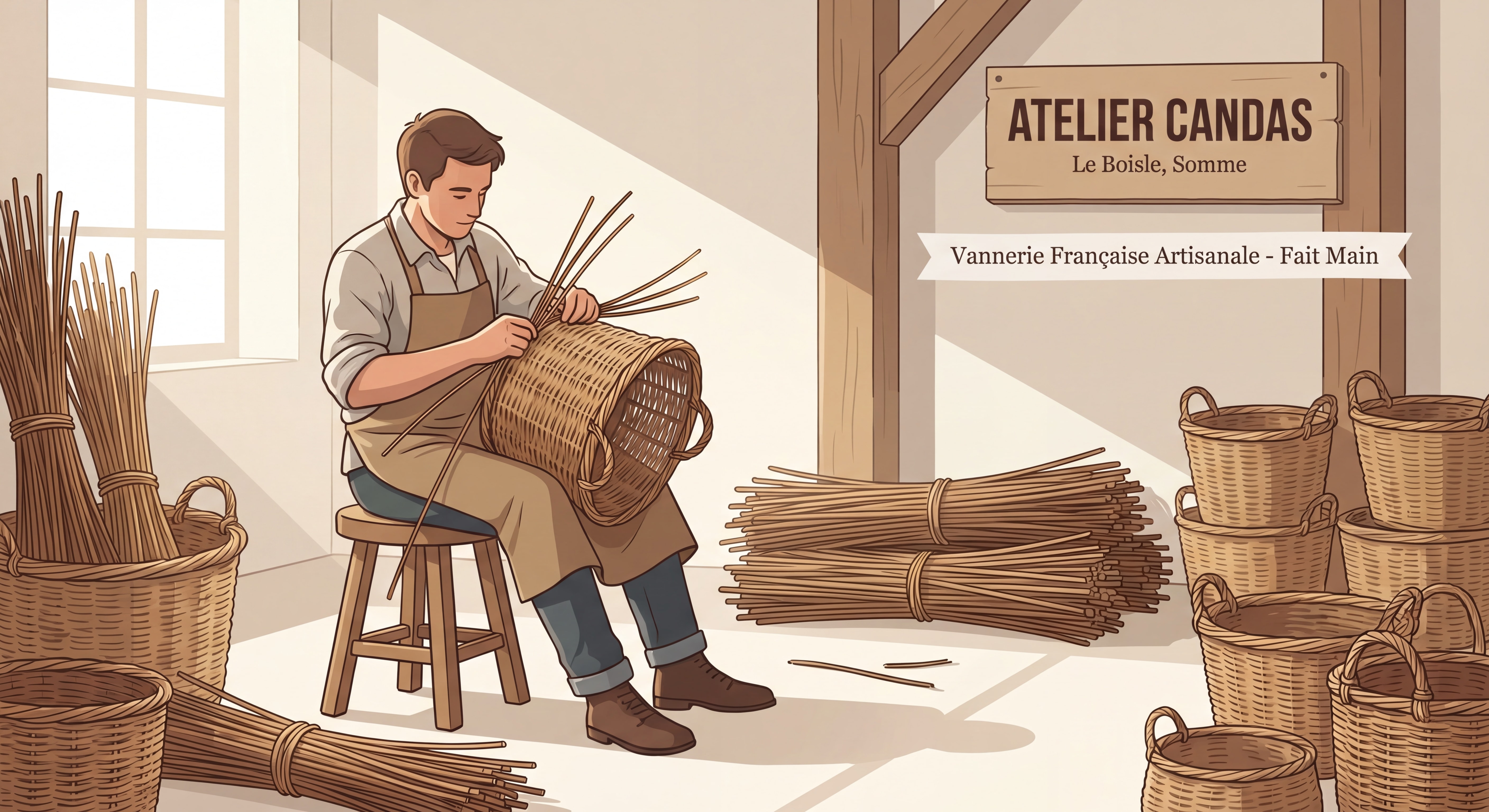 Vannerie Française : Quand les Gestes Ancestraux Façonnent le Quotidien