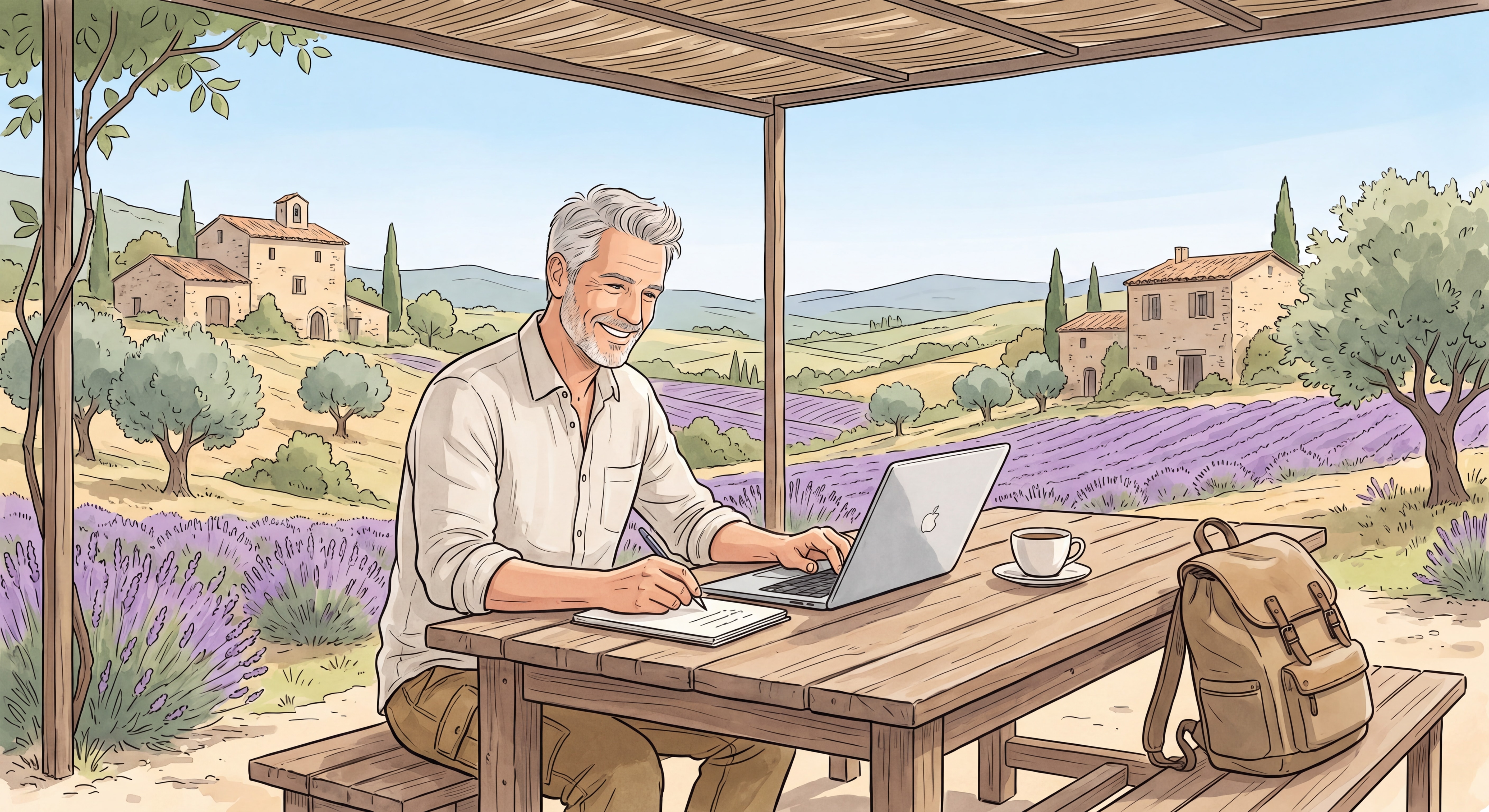 Fin de carrière en Provence