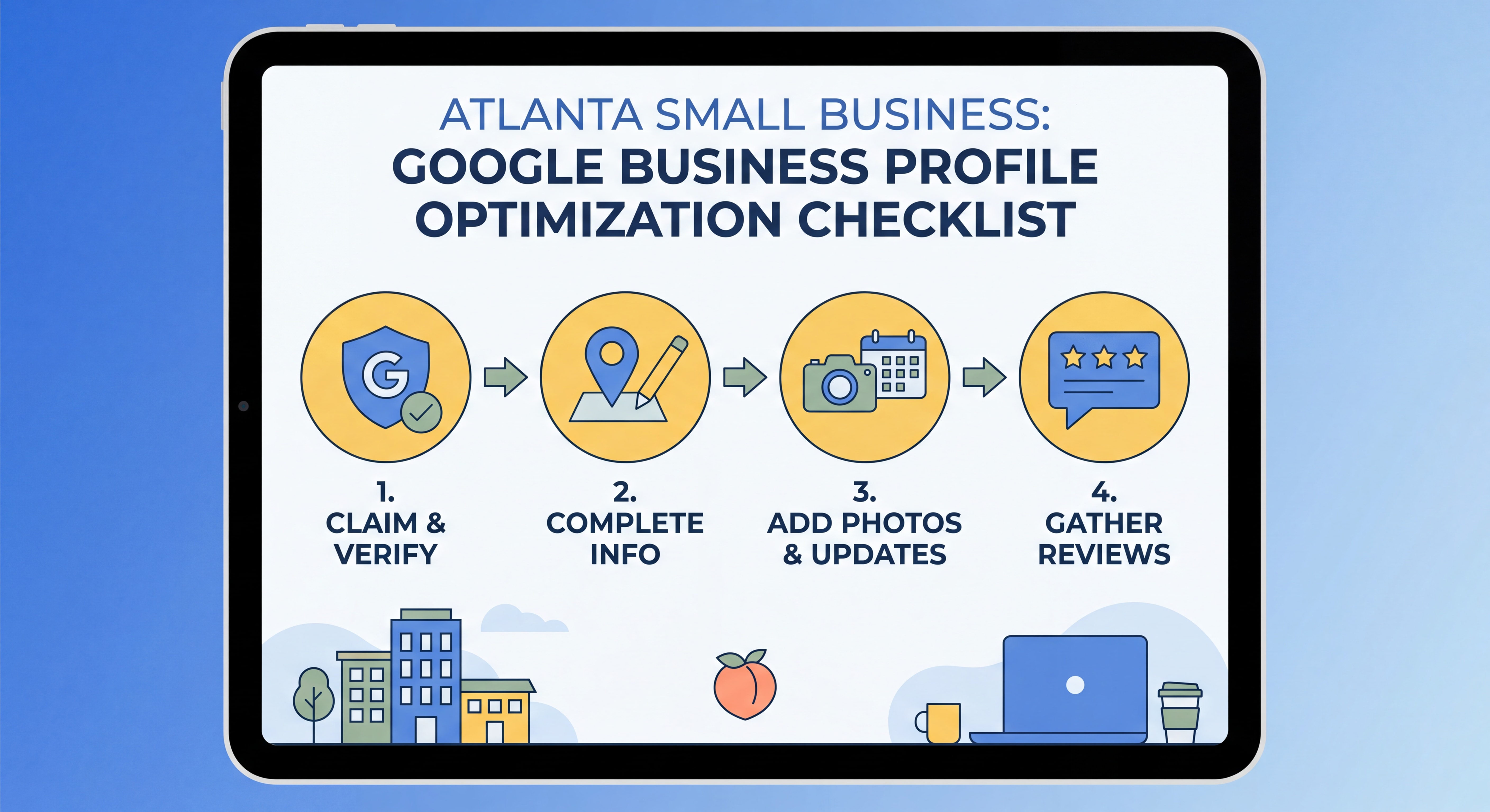 Step-by-step Google Business Profile optimization checklist for Atlanta small businesses