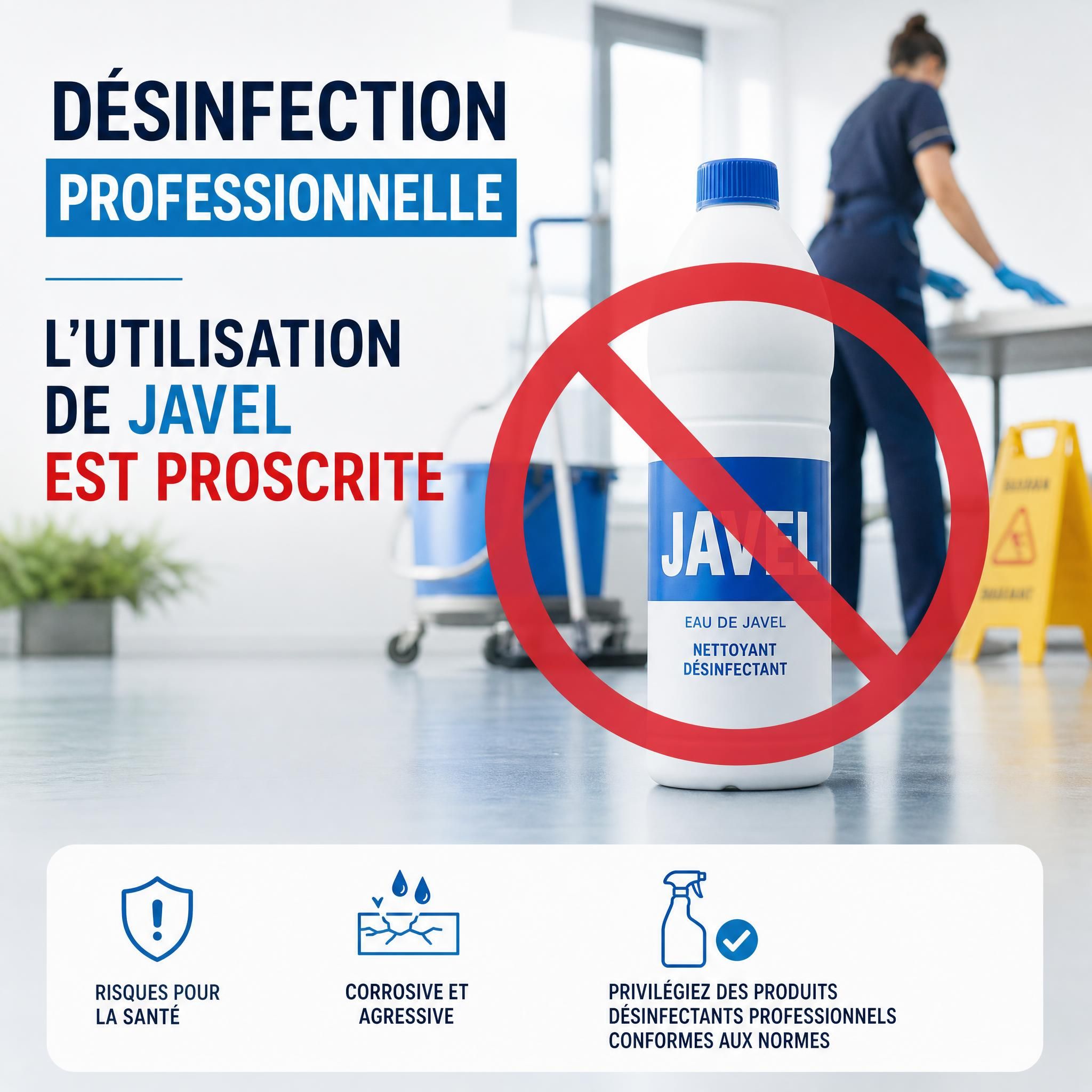 Pourquoi choisir un désinfectant certifié pour les professionnels ?