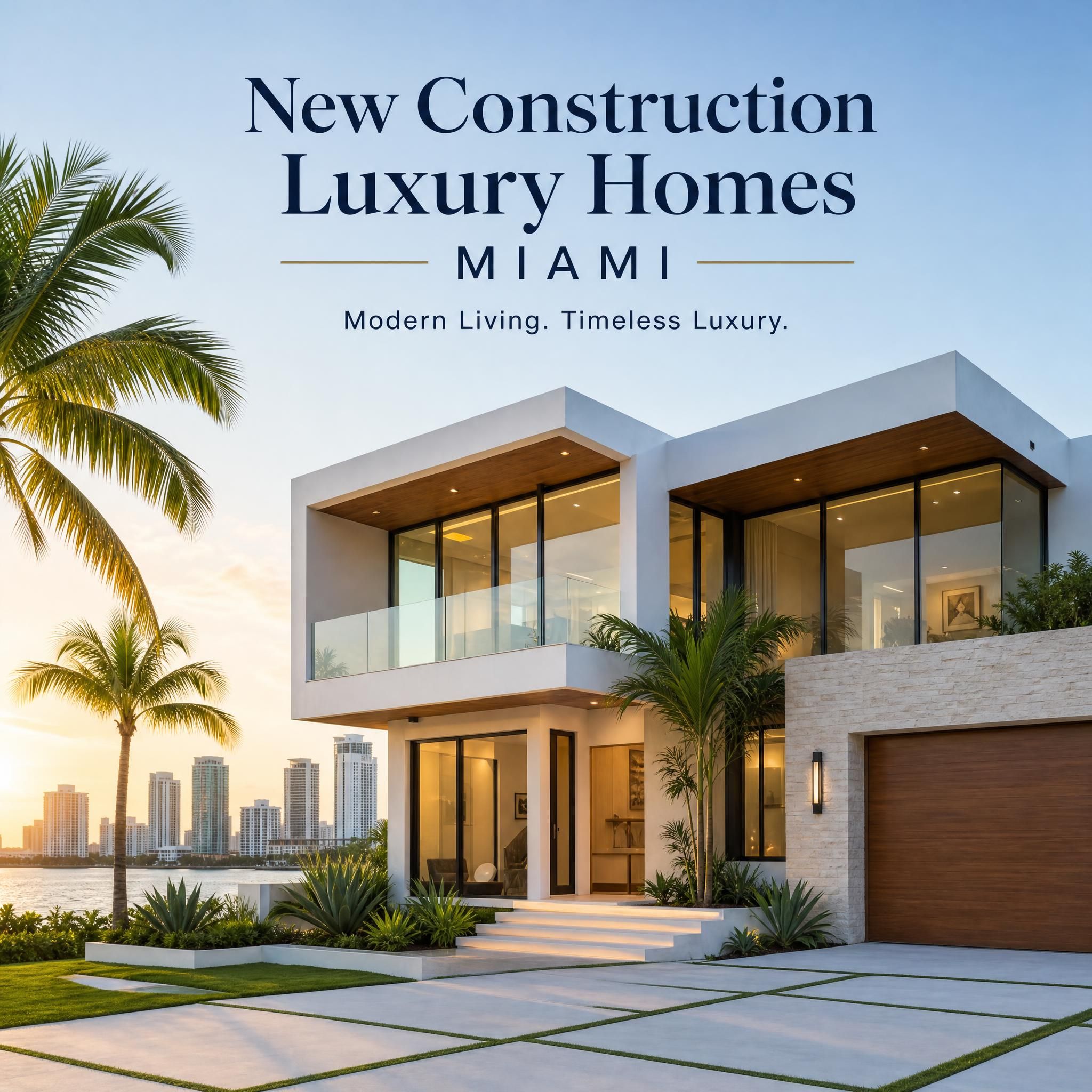 New construction luxury homes Miam