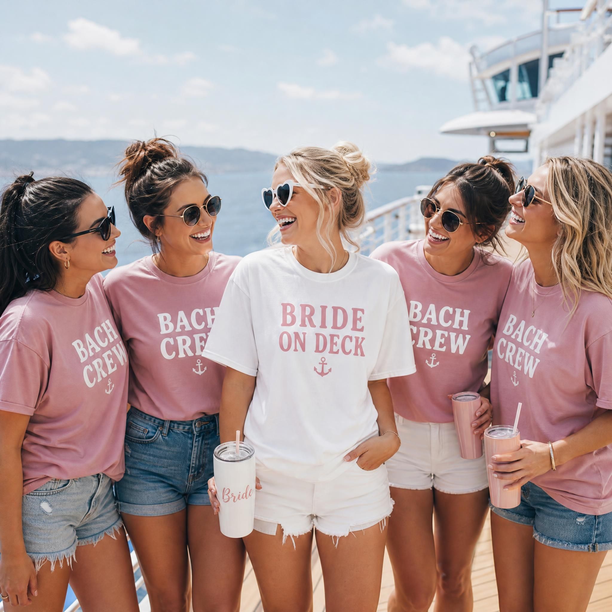 Bride wearing a 