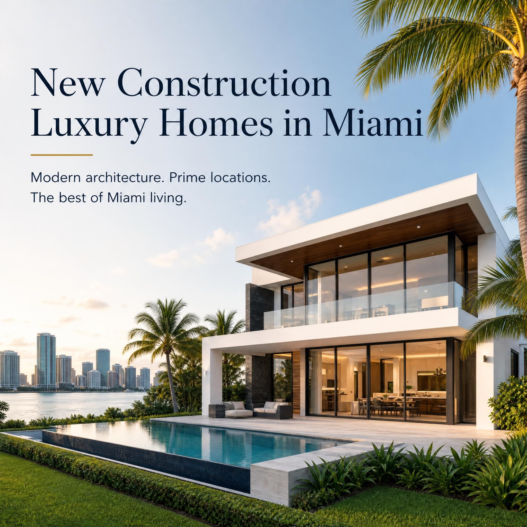 New construction luxury homes Miam