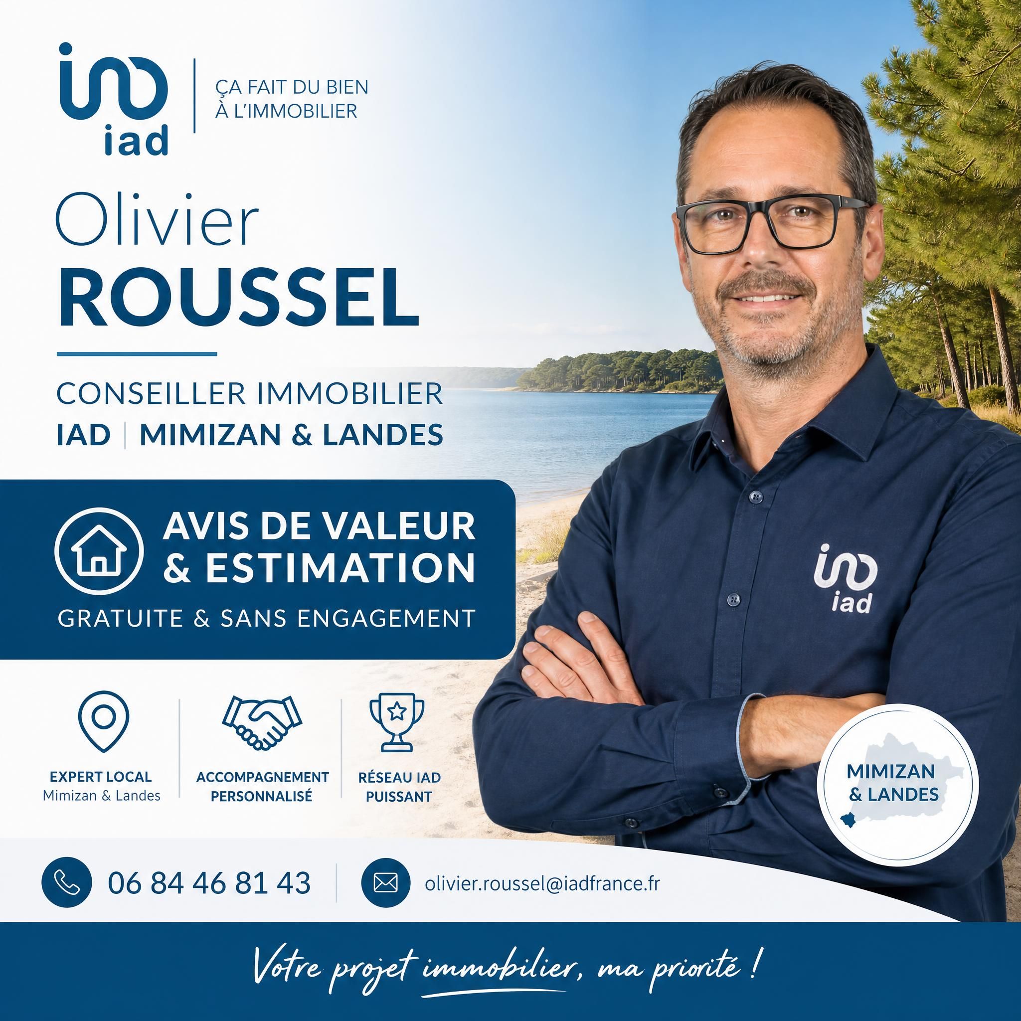 Olivier Roussel conseiller immobilier IAD Mimizan Landes avis de valeur estimation - thumbnail 1200x630px olivier-roussel-conseiller-immobilier-mimizan-iad-2026.webp