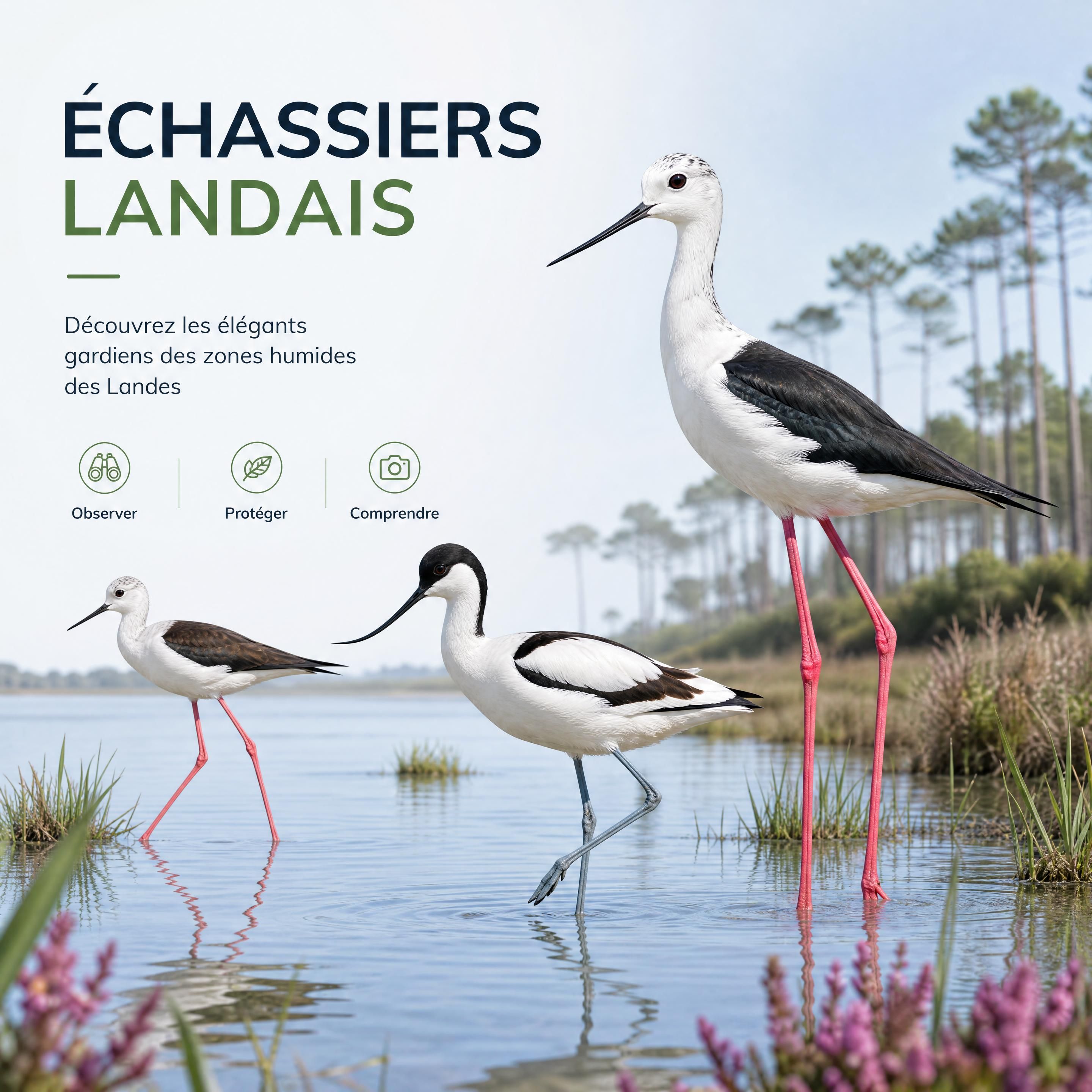 Échassiers landais