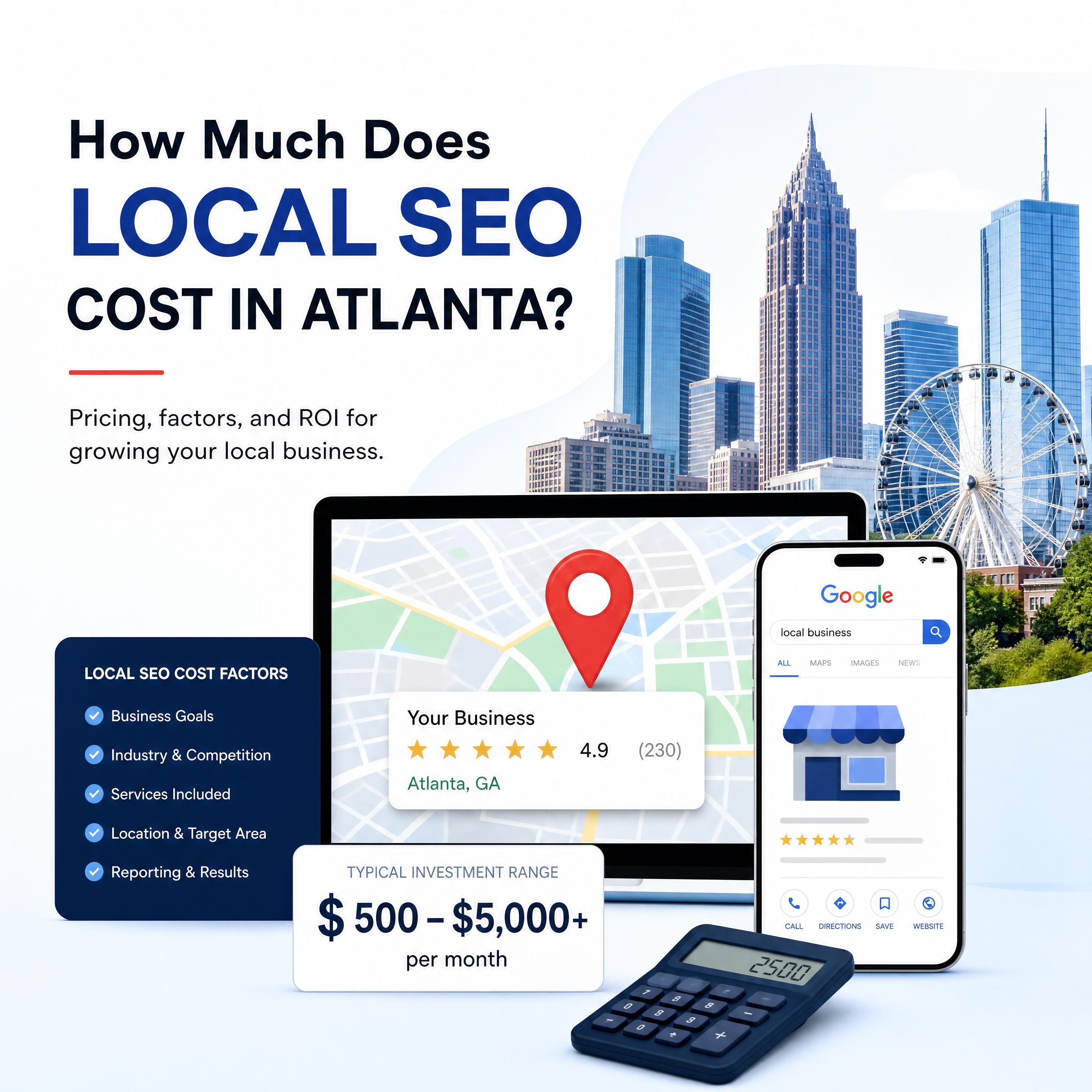 local seo cost atlanta