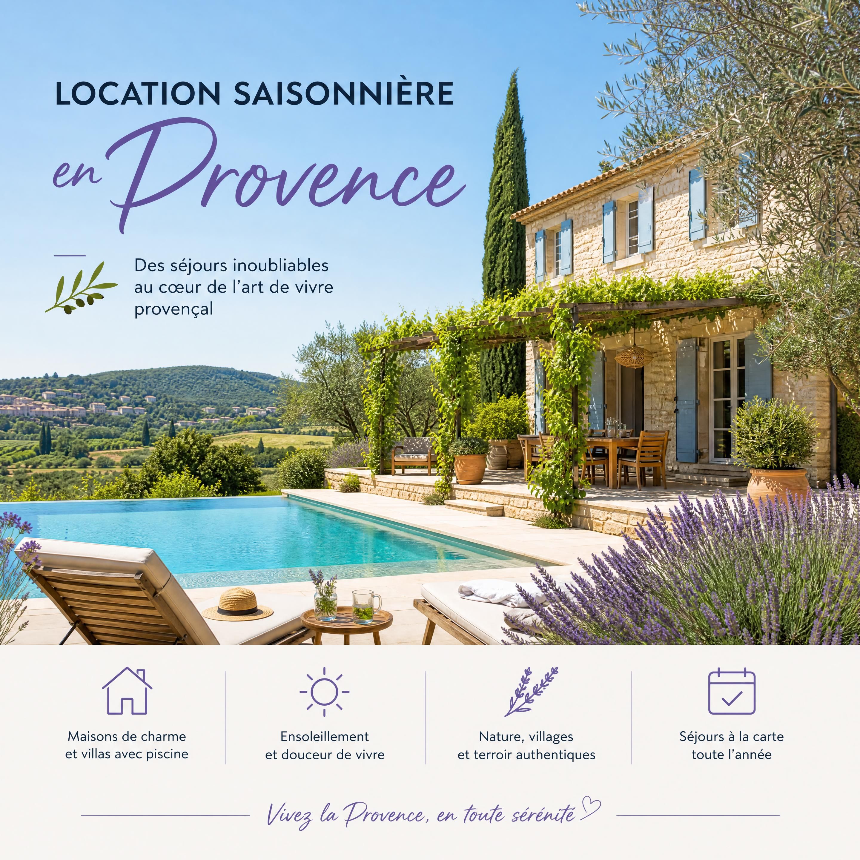 location saisonnière Provence