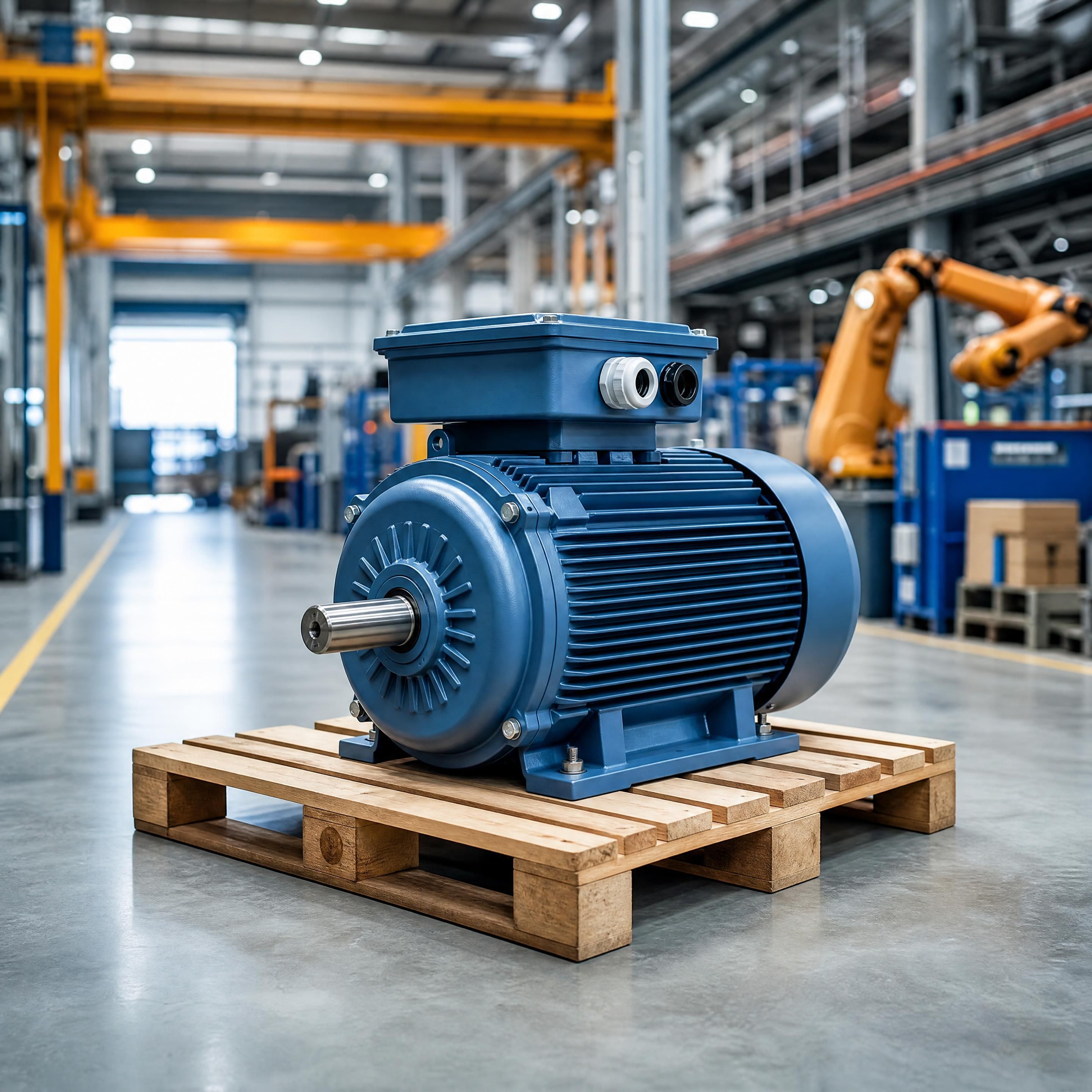 Technicien de maintenance industrielle utilisant une caméra thermique pour inspecter un moteur électrique en surchauffe