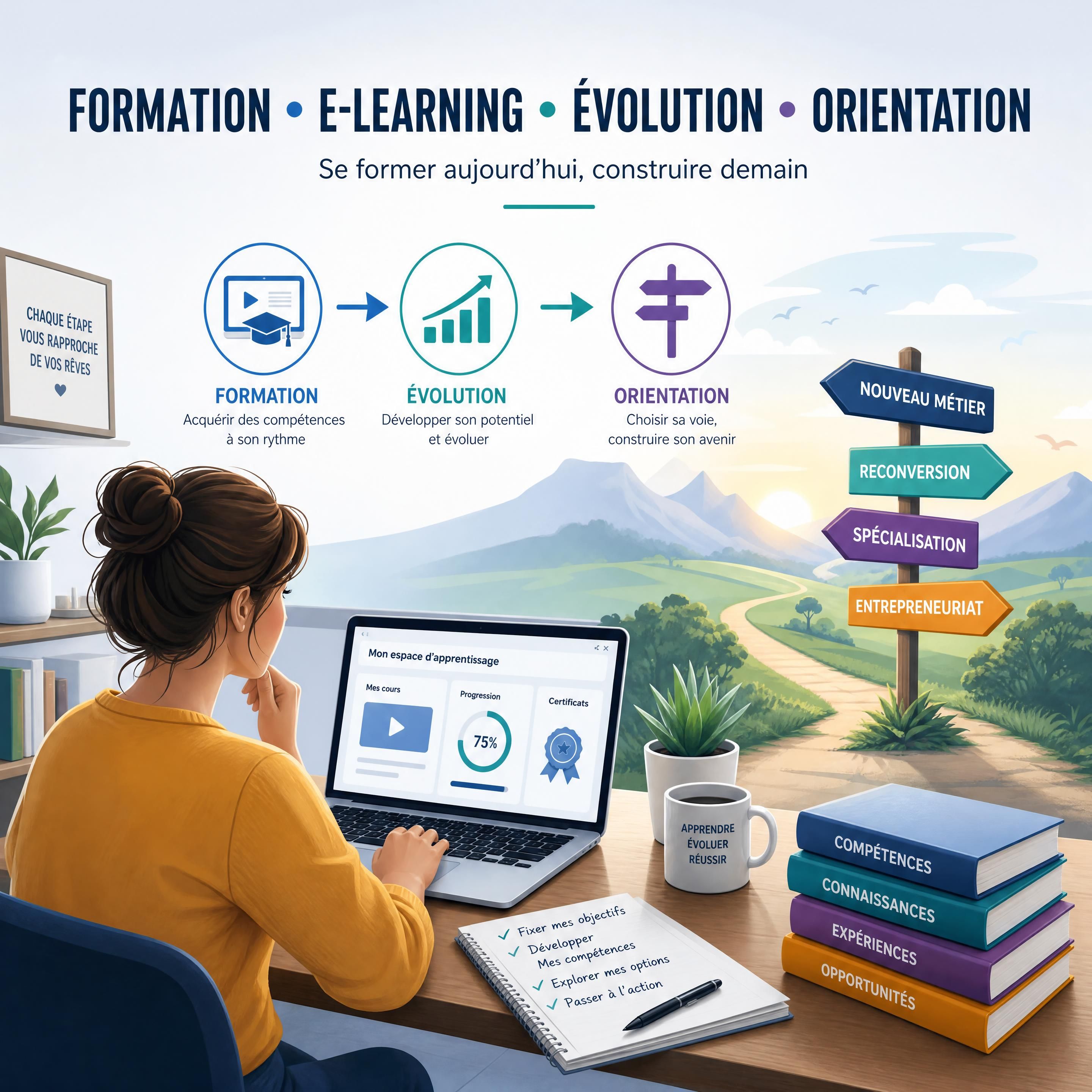 formation e-learning évolution orientation