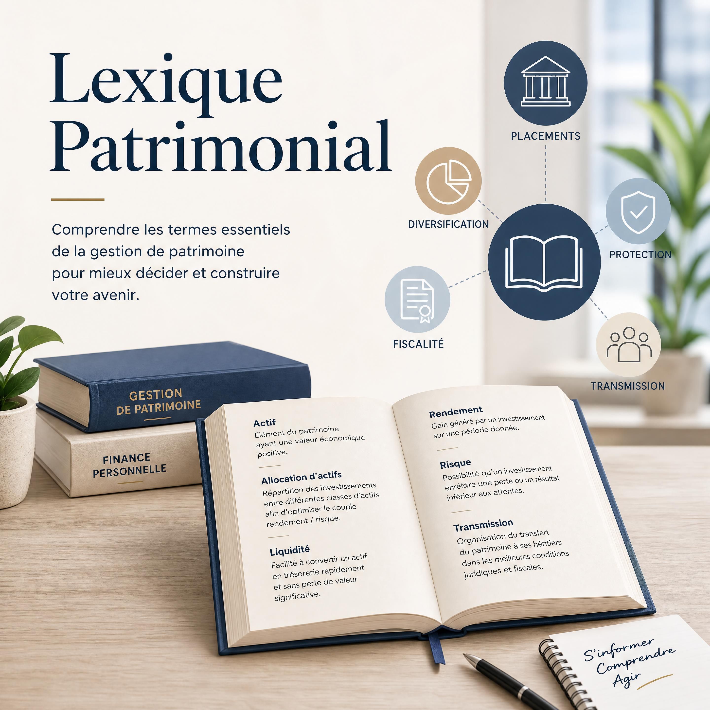 famille réunie autour d’un conseiller patrimonial pour préparer la transmission d’un patrimoine et d’une entreprise
