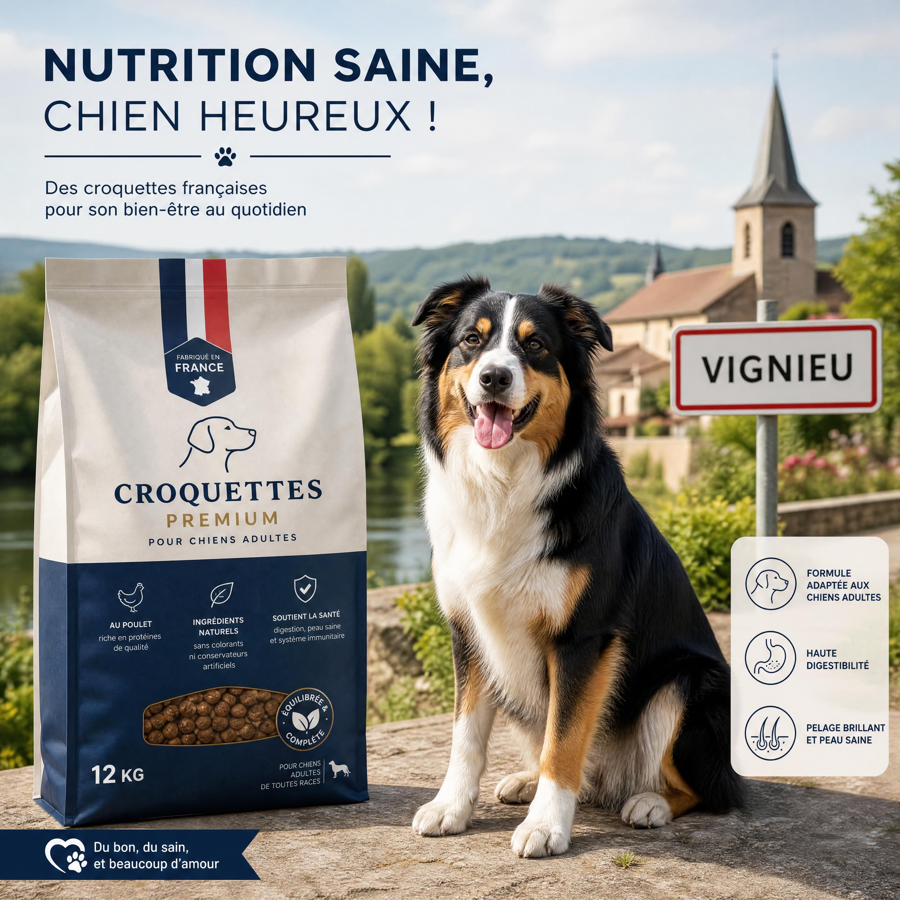 Comment choisir les bonnes croquettes pour son chien à Vignieu ?