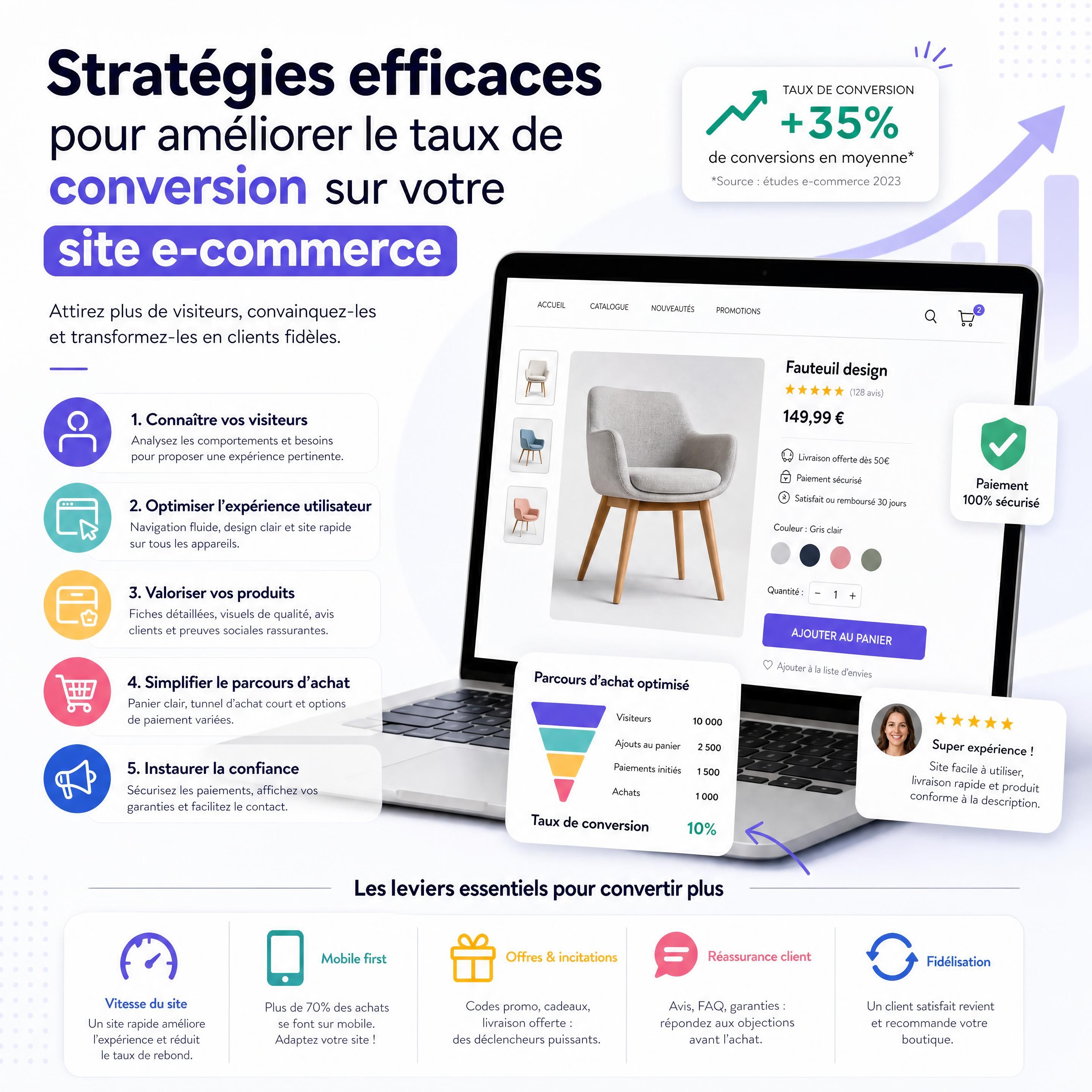 Stratégies efficaces pour améliorer le taux de conversion sur votre site e-commerce