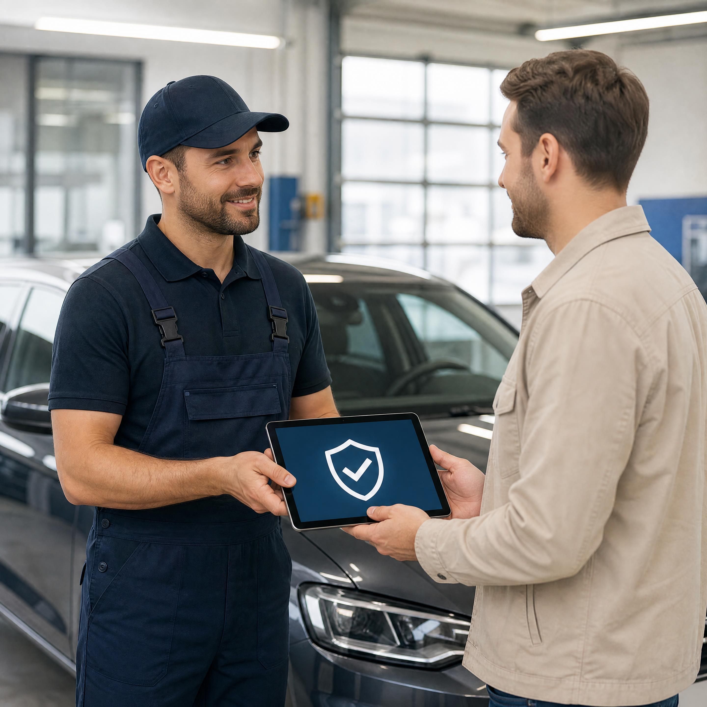 Mécanicien mobile réalisant une inspection préachat à domicile sur une voiture d’occasion à Montréal